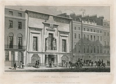 De Egyptische Hal, Piccadilly door English School