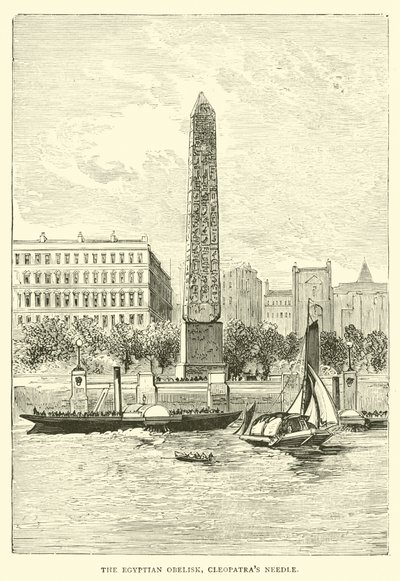 De Egyptische obelisk, Cleopatra