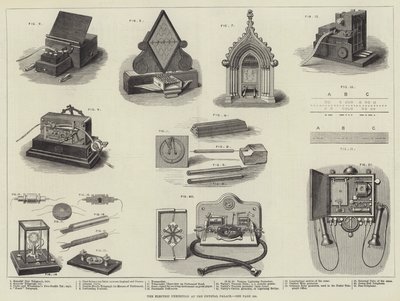 De Elektrische Tentoonstelling in het Crystal Palace door English School