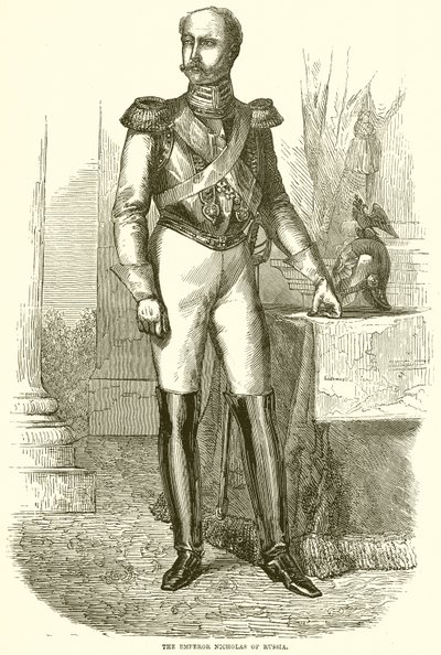 De keizer Nicolaas van Rusland door English School