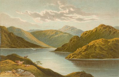 De Ingang van Loch Goil door English School