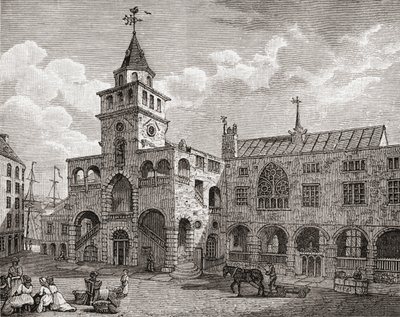 De Beurs, Newcastle upon Tyne in de 17e eeuw, uit 