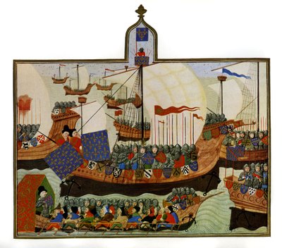 De expeditie van de Fransen en Genuezen naar Barbarije, uit 
