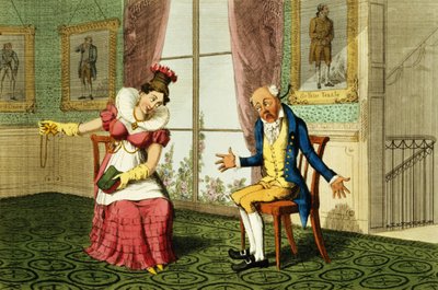 De Berisping, uitgegeven door G. Humphrey, 1821 door English School