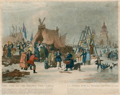 De Kermis op de Theems, 4 februari 1814 door English School