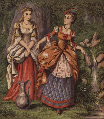 De Fee Bij De Fontein, Of De Twee Meisjes door English School