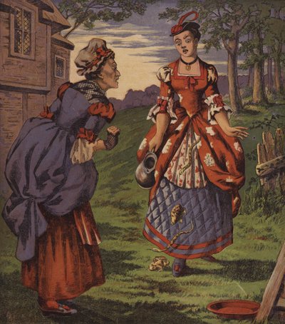 De Fee bij de Fontein, of De Twee Meisjes door English School