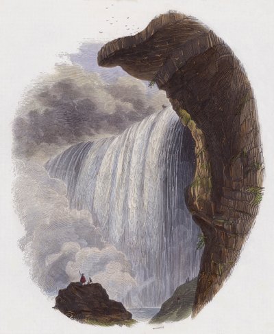 De Niagara-watervallen door English School