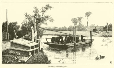 De veerboot, Bablock-hythe door English School
