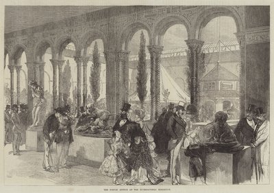 De Franse Bijlage op de Internationale Tentoonstelling door English School
