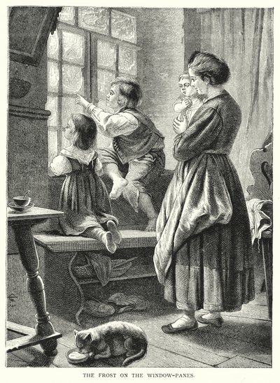 De vorst op de ruiten door English School