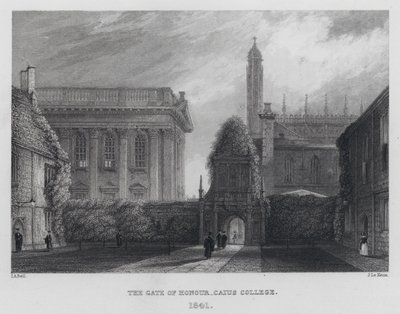 De Poort van Eer, Caius College door English School
