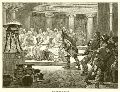 De Galliërs in Rome door English School