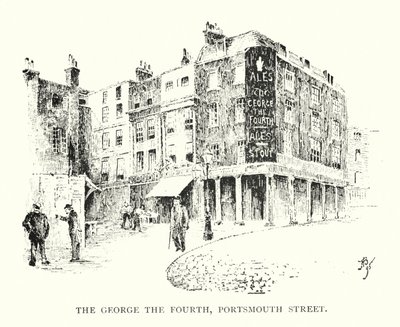 The George the Fourth, Portsmouth Street door English School