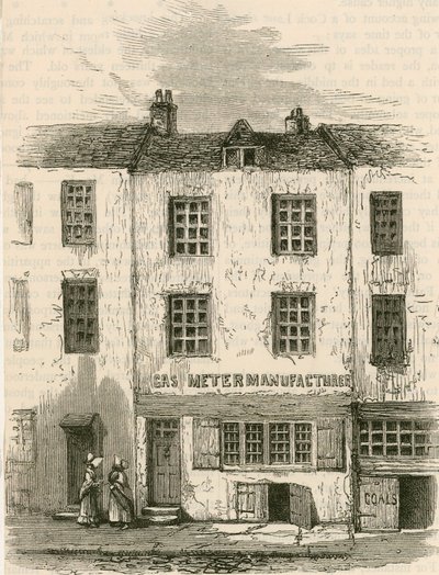 Het Geestenhuis in Cock Lane door English School