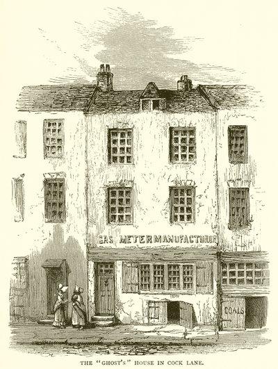 Het Spookhuis in Cock Lane door English School