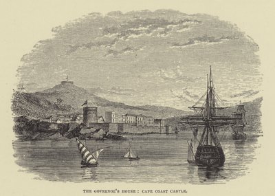 Het Gouverneurshuis, Cape Coast Castle door English School