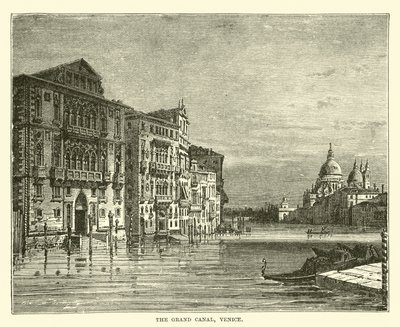 Het Grote Kanaal, Venetië door English School