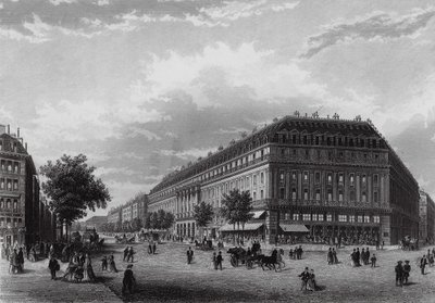 Het Grand Hotel, Boulevard des Capucines, Parijs door English School