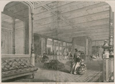 De Grote Salon van de Great Eastern door English School