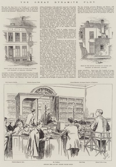 Het grote dynamietcomplot (gravure) door English School