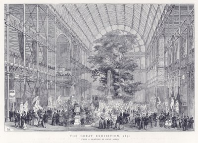 De Grote Tentoonstelling, 1851 door English School