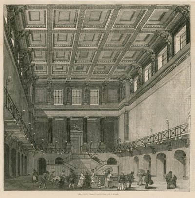 De Grote Hal, Euston Square Station, Londen door English School