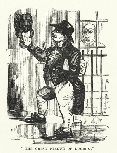 De Grote Pest van Londen door English School