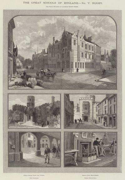 De grote scholen van Engeland, Rugby door English School