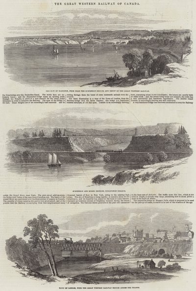 De Grote Westelijke Spoorweg van Canada door English School