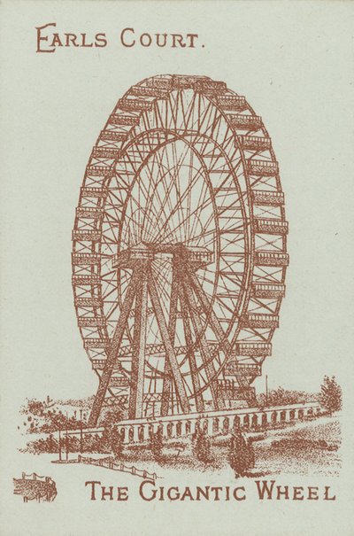 Het Grote Wiel, Earls Court, Londen door English School