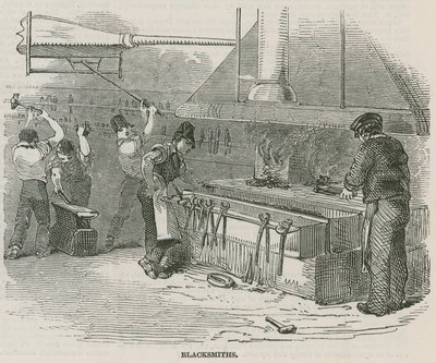 De Greenwich Royal Hospital Schools; Smidse door English School
