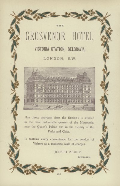 The Grosvenor Hotel door English School