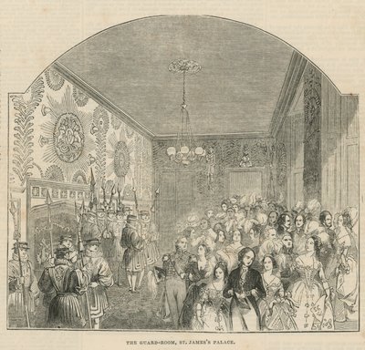 De wachtkamer in St Jamess Palace door English School