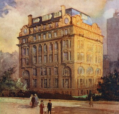 Het hoofdkantoor van de Anglo-American Oil Co, Ltd, Queen Anne