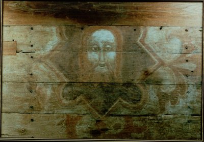 Het hoofd van Christus, c.1280 door English School