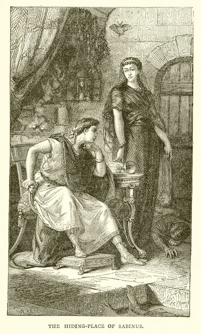 De schuilplaats van Sabinus door English School