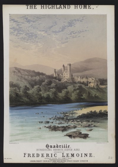 Het Hoogland Huis, Balmoral Kasteel, Quadrille, Frederic Lemoine door English School