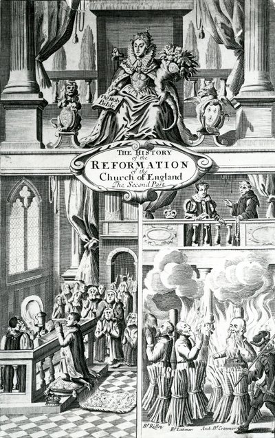 De geschiedenis van de Reformatie van de Kerk van Engeland - het tweede deel, 17e eeuw door English School
