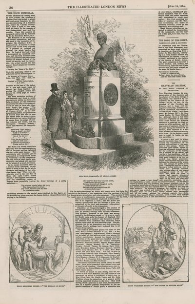 Het Hood Memorial in Kensal Green door English School
