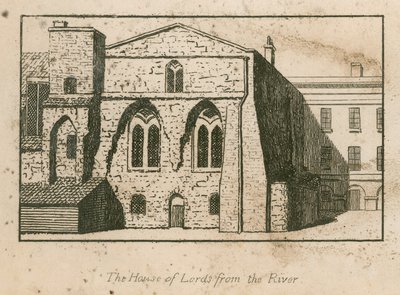 Het Hogerhuis vanaf de Rivier door English School