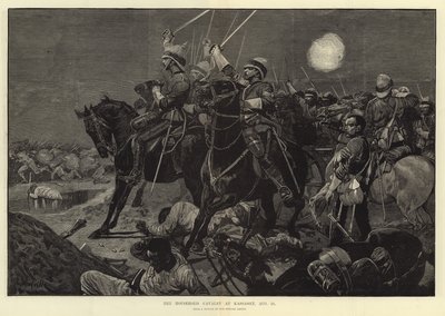 De Huishoudelijke Cavalerie bij Kassassin door English School