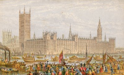 De Huizen van het Parlement door English School