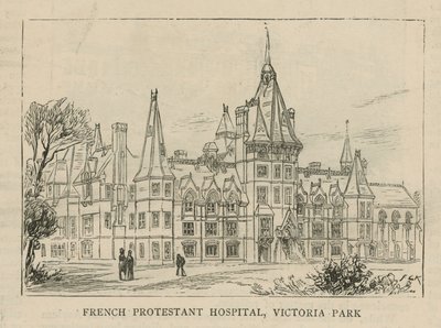 De Hugenoten in Engeland: Frans Protestant Ziekenhuis, Victoria Park door English School