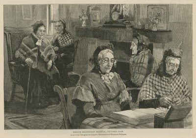 De Hugenoten in Engeland: Frans Protestantse Ziekenhuis, Victoria Park door English School