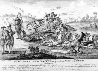 De Hongaarse Ramp, een vervolg op de Moeras, 1757 door English School