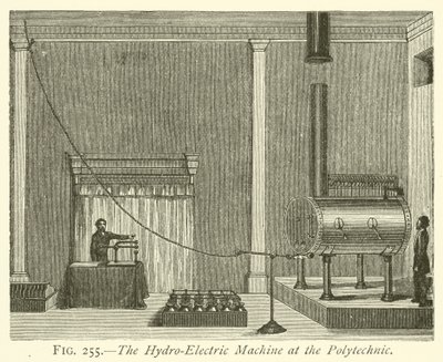 De Hydro-Elektrische Machine bij de Polytechniek door English School