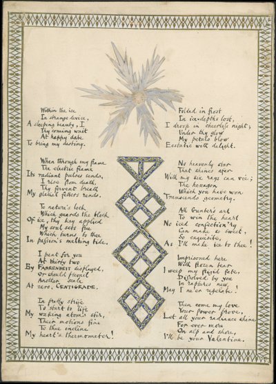 De IJsbloem, gepubliceerd in The Reader, 1865 door English School