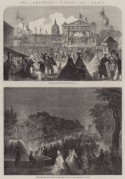 De Keizerlijke Feesten in Parijs door English School