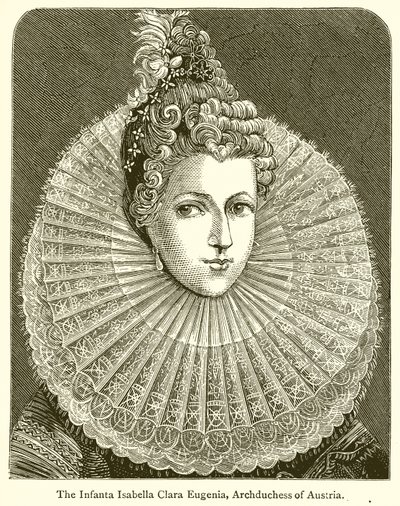 De Infanta Isabella Clara Eugenia, Aartshertogin van Oostenrijk door English School